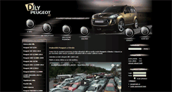 Desktop Screenshot of dilypeugeot.cz